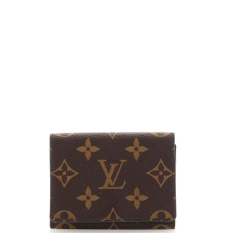 Louis Vuitton Envelope Business Card Holder Monogram Canvas