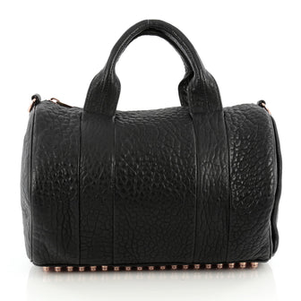 Alexander Wang Rocco Satchel Leather Black 1851101