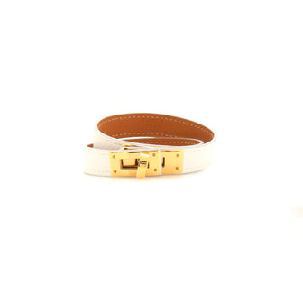 Hermes Kelly Double Tour Bracelet Leather Mini