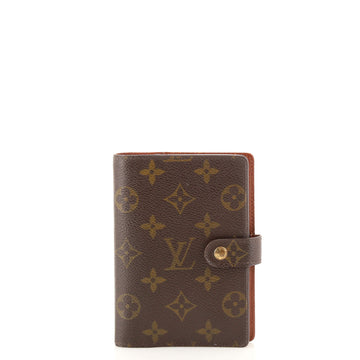 Louis Vuitton Ring Agenda Cover Monogram Canvas PM