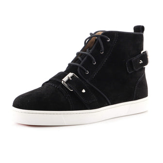 Christian Louboutin Men's Flat Nono Sneakers Suede