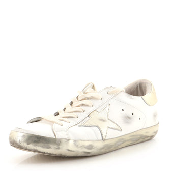 Golden Goose Men's Superstar Sneakers Leather
