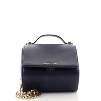 Givenchy Chain Pandora Box Bag Leather Mini