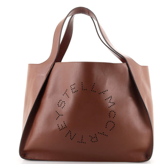 Stella McCartney Alter Tote Perforated Faux Leather East West