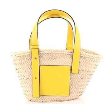 Loewe Basket Tote Raffia Small