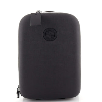 Gucci Interlocking G Trolley Suitcase Coated Canvas Medium