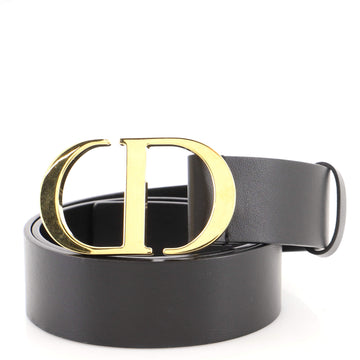 Christian Dior CD Buckle Belt Leather Medium