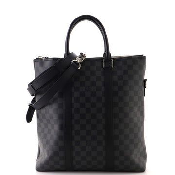 Louis Vuitton Anton Briefcase Damier Graphite