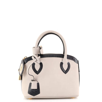 Louis Vuitton Lockit Handbag Cuir Obession Leather BB