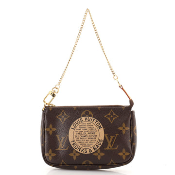 Louis Vuitton Pochette Accessoires Limited Edition Monogram Canvas Mini