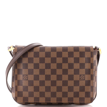 Louis Vuitton Musette Tango Handbag Damier