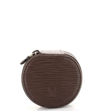 Louis Vuitton Ecrin Bijoux Jewelry Case Epi Leather PM