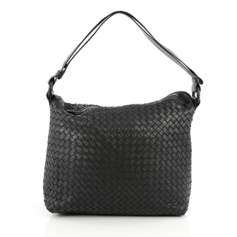 Bottega Veneta Zip Top Messenger Intrecciato Nappa Large 1853801