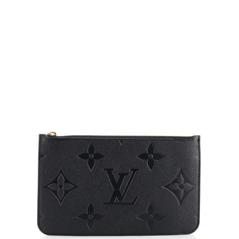 Louis Vuitton Neverfull Pochette Monogram Empreinte Giant Large