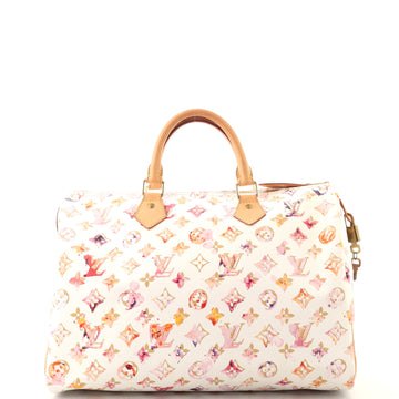 Louis Vuitton Speedy Handbag Monogram Watercolor Aquarelle 35