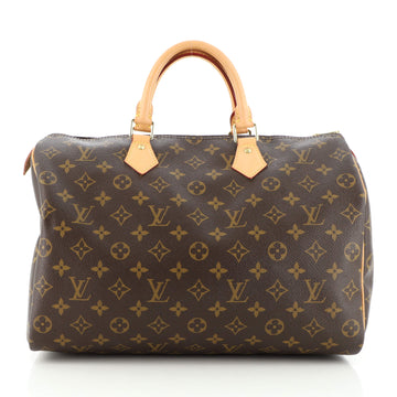 Louis Vuitton Speedy Handbag Monogram Canvas 35