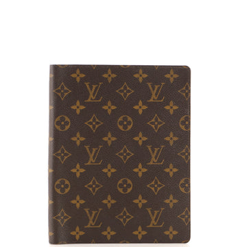 Louis Vuitton Desk Agenda Cover Monogram Canvas