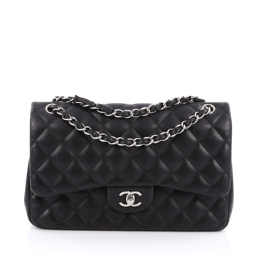Chanel Classic Double Flap Bag Quilted Lambskin Jumbo 1854406