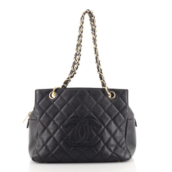 Chanel Petite Timeless Tote Quilted Caviar