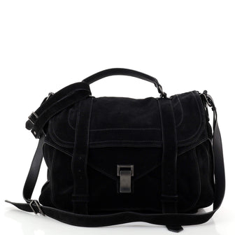 Proenza Schouler PS1 Satchel Suede Large
