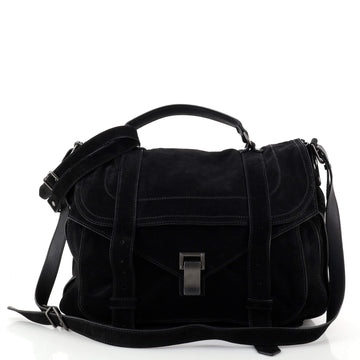 Proenza Schouler PS1 Satchel Suede Large