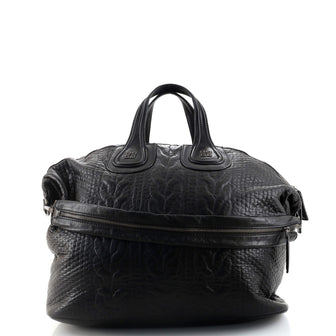 Givenchy Nightingale Satchel Waxed Leather Large