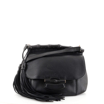 Gucci Nouveau Fringe Crossbody Bag Leather Medium