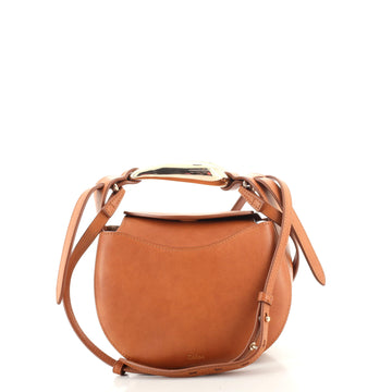 Chloe Kiss Purse Bag Leather Small