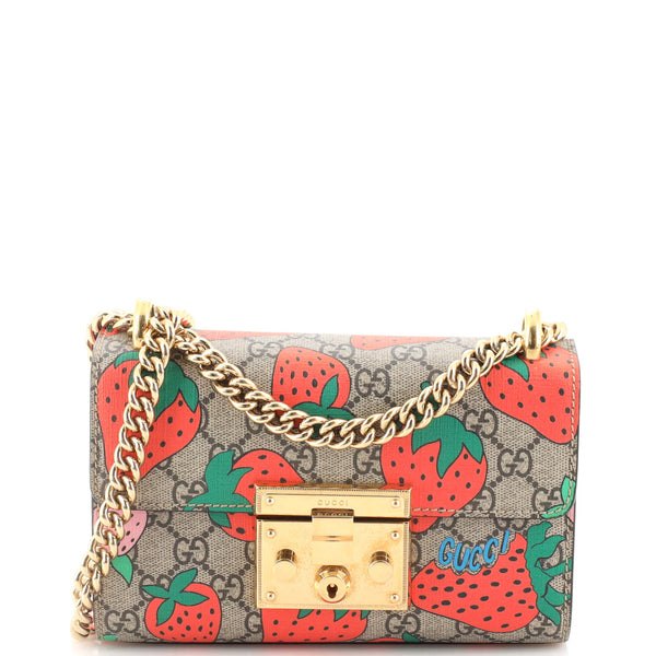 Gucci Mini bag with Double G strawberry