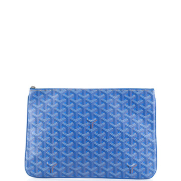 Goyard Senat Zip Pouch Coated Canvas MM