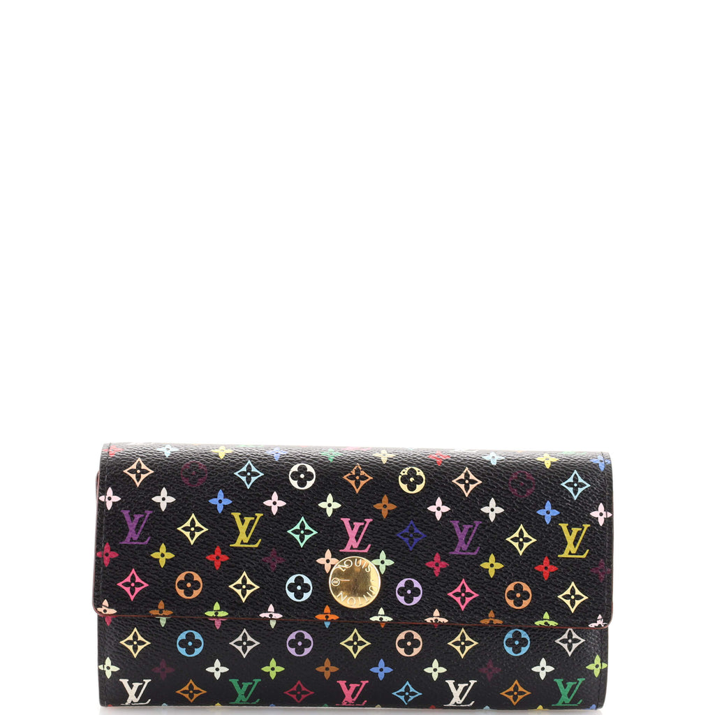 Louis Vuitton, Bags, Louis Vuitton Monogram Multicolor Sarah Wallet