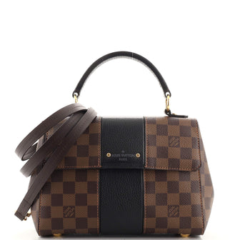 Louis Vuitton Bond Street Handbag Damier with Leather BB