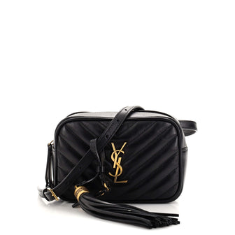 Saint Laurent Lou Belt Bag Matelasse Chevron Leather
