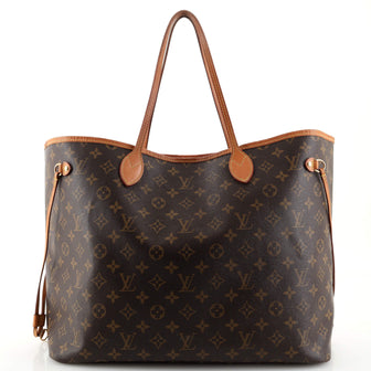 Louis Vuitton Neverfull NM Tote Monogram Canvas GM