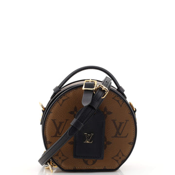 Louis Vuitton Mini Boite Chapeau Bag Reverse Monogram Canvas