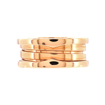 Bvlgari B.Zero1 Three Band Ring 18K Rose Gold