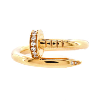 Cartier Juste un Clou Ring 18K Yellow Gold and Diamonds