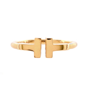Tiffany & Co. T Wire Ring 18K Rose Gold