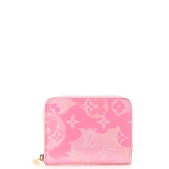 Louis Vuitton Zippy Coin Purse Limited Edition Valentine Floral Monogram Vernis