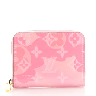 Louis Vuitton Zippy Coin Purse Limited Edition Valentine Floral Monogram Vernis