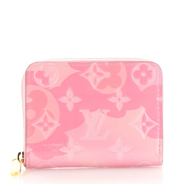 Louis Vuitton Zippy Coin Purse Limited Edition Valentine Floral Monogram Vernis
