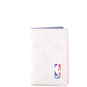Louis Vuitton LV x NBA Pocket Organizer Monogram Antarctica Canvas