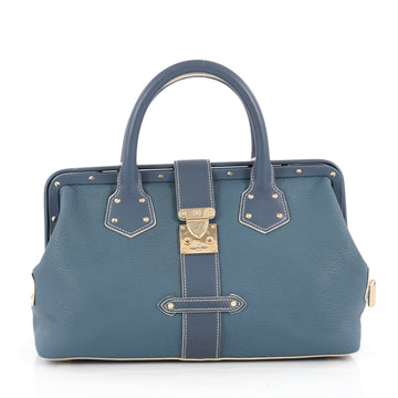 Louis Vuitton Suhali L'ingenieux Handbag Leather PM Blue 1855501