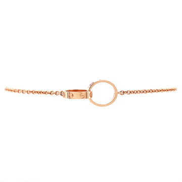 Cartier Love Interlocking Bracelet 18K Rose Gold
