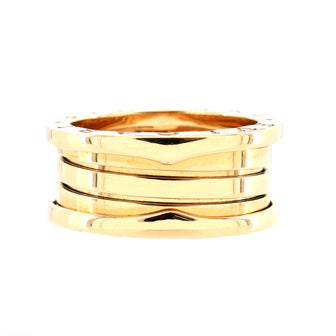 Bvlgari B.Zero1 Three Band Ring 18K Yellow Gold