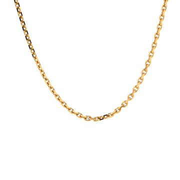 Hermes Serie Chain Necklace 18K Yellow Gold