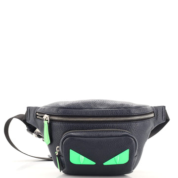 Fendi Front Pocket Monster Waist Bag Leather