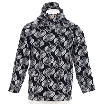 Gucci Men's Gucci x The North Face Hooded Windbreaker Printed Polyamide