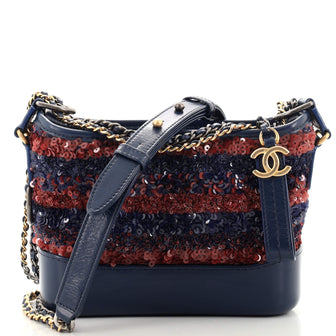 Chanel Gabrielle Hobo Sequins Small