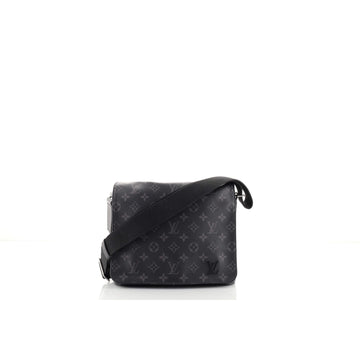 Louis Vuitton District Messenger Bag Monogram Eclipse Canvas PM
